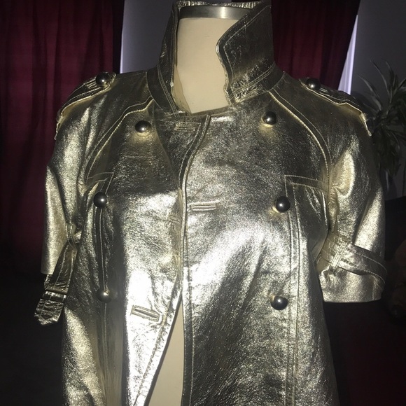 Authentic Jocelyn Leather Jacket - Picture 1 of 7
